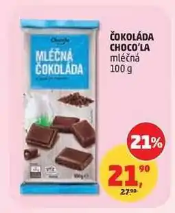Penny Market ČOKOLÁDA CHOCO’LA nabídka