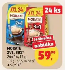 Penny Market MOKATE 2v1, 3v1 nabídka