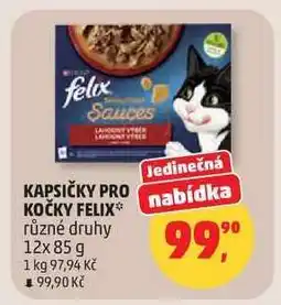 Penny Market KAPSIČKY PRO KOČKY FELIX nabídka