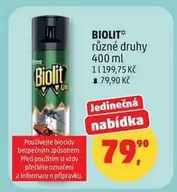 Penny Market BIOLIT nabídka