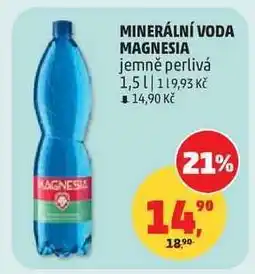Penny Market MINERÁLNÍ VODA MAGNESIA nabídka