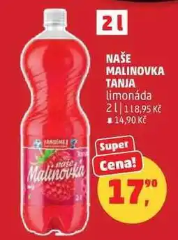 Penny Market NAŠE MALINOVKA TANJA nabídka