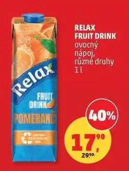 Penny Market RELAX FRUIT DRINK nabídka