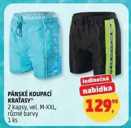 Penny Market PÁNSKÉ KOUPACÍ KRAŤASY nabídka