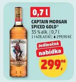 Penny Market Captain Morgan Spiced Gold nabídka