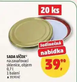 Penny Market Sada víček nabídka