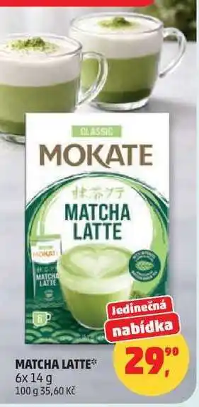Penny Market MOKATE Matcha Latte nabídka