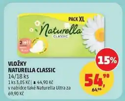 Penny Market VLOŽKY NATURELLA CLASSIC nabídka