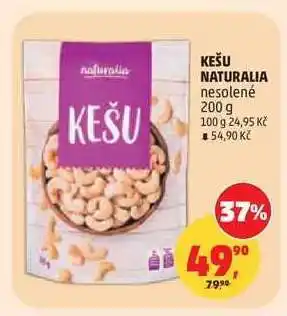 Penny Market KEŠU NATURALIA nesolené nabídka
