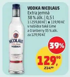 Penny Market VODKA NICOLAUS nabídka