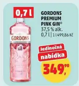 Penny Market Gordons Premium Pink Gin nabídka