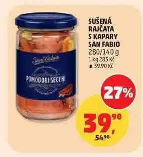 Penny Market SUŠENÁ RAJČATA S KAPARY SAN FABIO nabídka