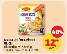 Penny Market Maggi Polévka Přidej vejce nabídka