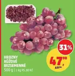 Penny Market HROZNY RŮŽOVÉ BEZSEMENNÉ nabídka
