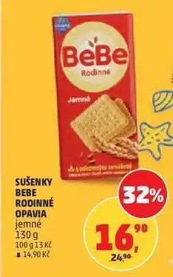 Penny Market SUŠENKY BEBE RODINNÉ OPAVIA jemné nabídka