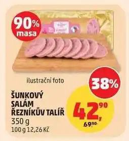 Penny Market ŠUNKOVÝ SALÁM ŘEZNÍKŮV TALÍŘ nabídka