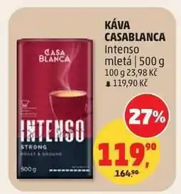Penny Market Káva Casablanca Intenso mletá nabídka