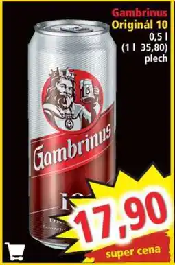 Norma Gambrinus Originál 10 nabídka
