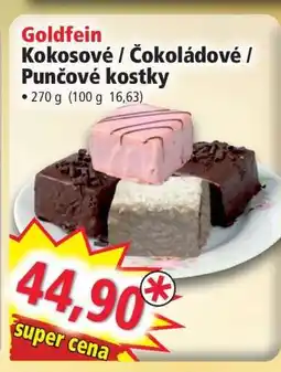 Norma Goldfein Kokosové / Čokoládové / Punčové kostky nabídka