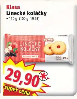 Norma KLASA Linecké koláčky nabídka
