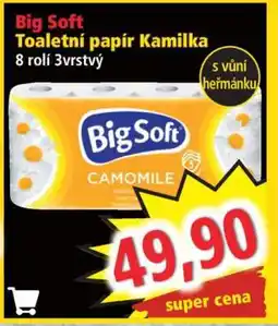 Norma BIG SOFT TOALETNÍ PAPÍR KAMILKA nabídka