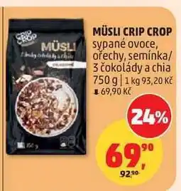 Penny Market MÜSLI CRIP CROP nabídka
