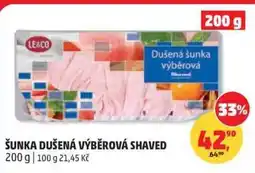 Penny Market ŠUNKA DUŠENÁ VÝBĚROVÁ SHAVED nabídka
