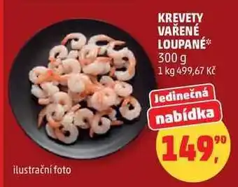 Penny Market Krevety vařené loupané nabídka