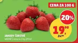 Penny Market Jahody čerstvé nabídka