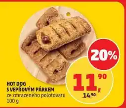 Penny Market HOT DOG S VEPŘOVÝM PÁRKEM nabídka