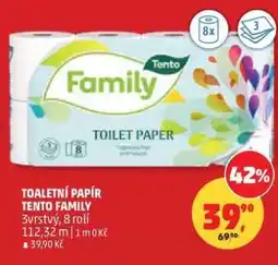 Penny Market Toaletní papír Tento Family nabídka