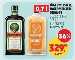 Penny Market Jägermeister, Jägermeister Orange nabídka