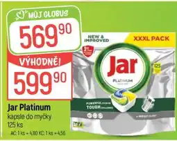 Globus Jar Platinum kapsle do myčky 125 ks nabídka
