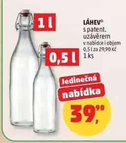 Penny Market Láhev s patent uzávěrem 1l nabídka