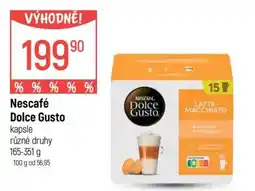 Globus Nescafé Dolce Gusto nabídka