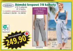Norma Dámské krepové 7/8 kalhoty nabídka