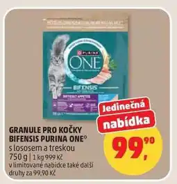 Penny Market Granule pro kočky Bifensis Purina One nabídka
