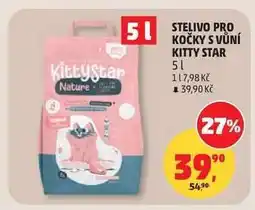 Penny Market STELIVO PRO KOČKY S VŮNÍ KITTY STAR 5 l nabídka