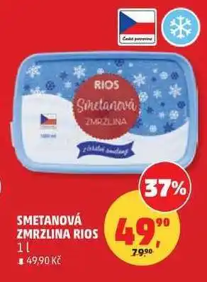 Penny Market SMETANOVÁ ZMRZLINA RIOS nabídka
