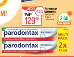 Globus Parodontax Whitening zubní pasta 2x 75ml nabídka