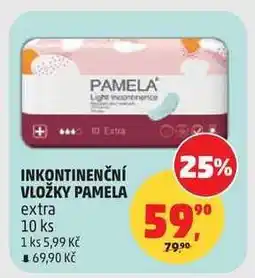 Penny Market INKONTINENČNÍ VLOŽKY PAMELA nabídka