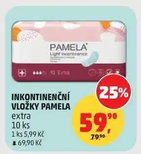 Penny Market INKONTINENČNÍ VLOŽKY PAMELA nabídka