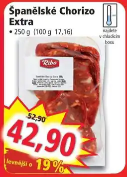 Norma Španělské Chorizo Extra nabídka