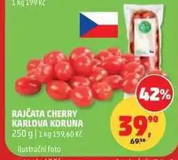 Penny Market RAJČATA CHERRY KARLOVA KORUNA nabídka
