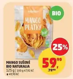Penny Market MANGO SUŠENÉ BIO NATURALIA nabídka