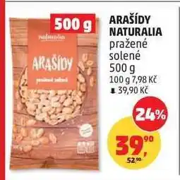 Penny Market ARAŠÍDY NATURALIA nabídka