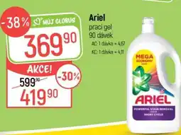 Globus Ariel prací gel 90 dávek nabídka