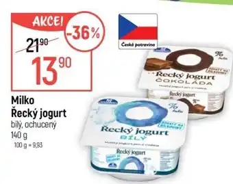 Globus Milko Řecký jogurt nabídka