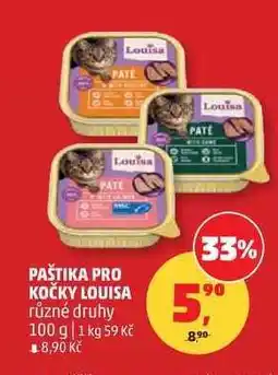 Penny Market PAŠTIKA PRO KOČKY LOUISA nabídka