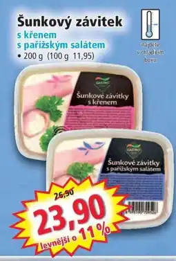 Norma Šunkový závitek nabídka